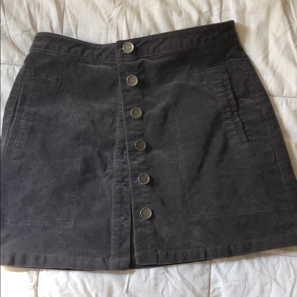 Forever 21 button up skirt